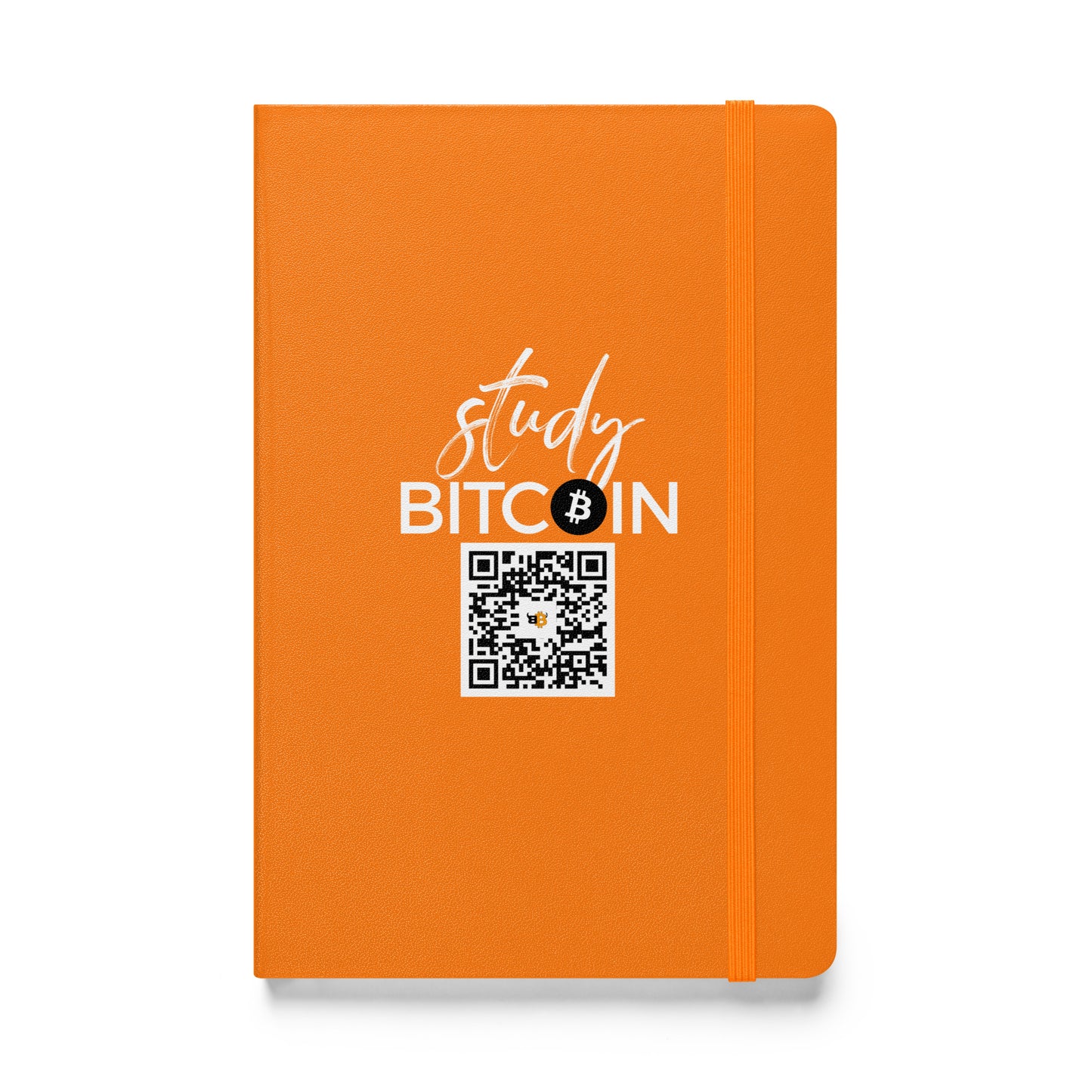 Study Bitcoin Hardcover Bound Notebook